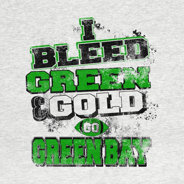 I Breed Green And Gold Greenbay by jerranne